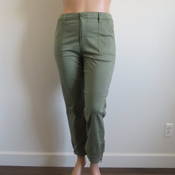 KUT from the KLOTH Jeans Women's Chris JOGGER Pants Flap Pockes Plus Size 16 - Picture 3 of 4